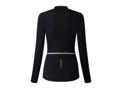 Shimano Kaede Thermal Fahrradtrikot Lä Damen Schwarz - M