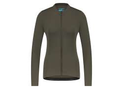 Shimano Kaede Thermal Jersey Da Ciclismo Donne Mos Verde - L