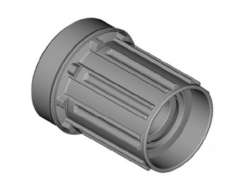 Shimano Kassetthus 8/9/10/11S För. FH-TC500 - Svart