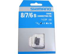 Shimano コネクター ピン HG/IG 7/8速 3 ピース