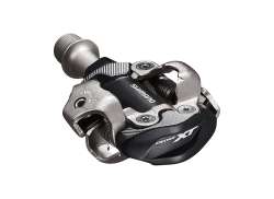 Shimano M8100 GRX Pedais SPD Limitado Edition - Preto/Prata