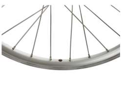 Shimano Mach1 Kolo Tylne 20x1,75 28G 120mm Piasta Z Hamulcem - Srebrny