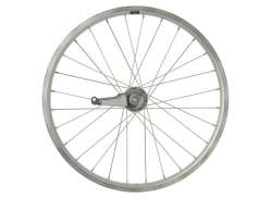 Shimano Mach1 Rueda Trasera 20x1,75 28G 120mm Buje De Freno - Plata