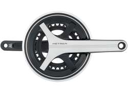 Shimano Metrea M5000 Kranksæt 175mm 32/46T 2H - Sølv/Sort