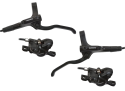 Shimano MT200 디스크 브레이크 세트 유압 우측/좌측 - 블랙