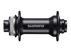 Shimano MT400 Buje Delantero Boost Disco CL - Negro