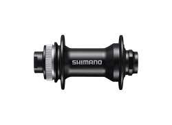 Shimano MT400 Front Hub 32 Hole &#216;15 x 110mm CL - Black