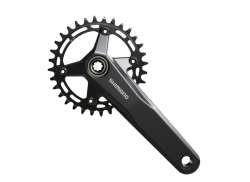 Shimano MT520 Kranksett 12V 175mm 32T - Svart