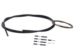 Shimano MTB Polymeer Set Cabluri De Viteze - Negru