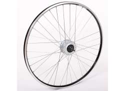 Shimano Nexus 8V Travão De Rolo Roda Traseira 28X13/8 Polegada Alu- Prata