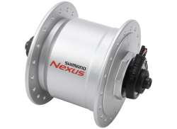 Shimano Nexus DH-C6000 发电花鼓 6V/3W 36 孔 - 银色