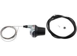 Shimano Nexus Draaiversteller 8V - Zwart/Zilver