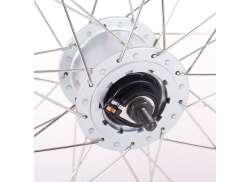 Shimano Nexus Front Wheel 28 x 1 3/8 Hub Dynamo - Silver