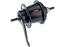 Shimano Nexus Inter-7  Baknav 7S 36G Fiast Axel - Svart