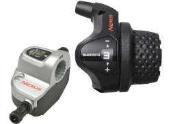 Shimano Nexus Manopola 3V Completo - Nero