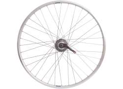 Shimano Nexus Roată Spate 28&quot; 7V Fr&acirc;nă Rulou - Argintiu