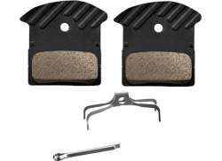 Shimano Pastiglie Freno A Disco Resin 2 Piston Per. J05A XTR - Nero