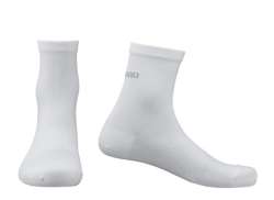 Shimano Performance Mid Cycling Socks White - S/M 36-40