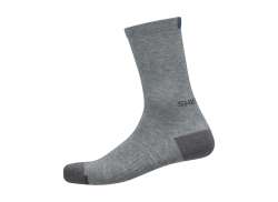 Shimano Performance Wollen Calcetines De Ciclista Gris - L/XL 45-48