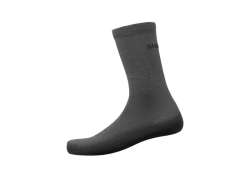 Shimano Performance Wool Meias De Ciclismo Cinzento - L/XL 45-48