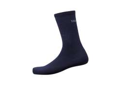 Shimano Performance Wool Șosete De Ciclism Bleumarin - M/L 41-44