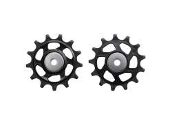 Shimano Pulley Wheels 12S For. XTR M9100 - Black