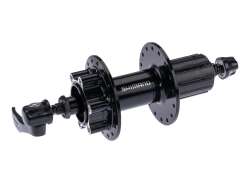 Shimano QB400 Baknav 8/11S 6-H&aring;l QR 135mm 32G - Svart