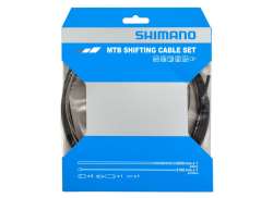 Shimano Race SP41 OptiSlick Juego De Cables De Cambio - Negro