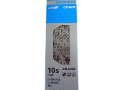 Shimano Řetěz Na Kolo Ultegra 114 Články 10R CN6600 - Stříbrná