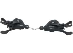 Shimano RS 700 Set Comando Cambio 2 x 11V I-Spec II - Nero