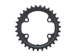 Shimano RX810 Gravel Chainring 31T Bcd 80mm - Black