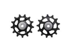 Shimano Schaltr&ouml;llchen 12F F&uuml;r. XTR M9100 - Schwarz