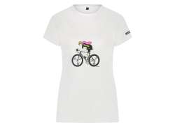 Shimano Sentiero T-shirt Lyhyt Laippa Naiset Valkoinen White