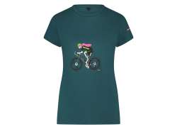 Shimano Sentiero T-shirt Lyhyt Laippa Naiset Valtameri Ocean