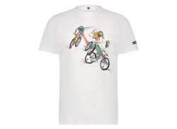 Shimano Sentiero T-shirt Mg De Hombre Blanco/Gris White/Gray