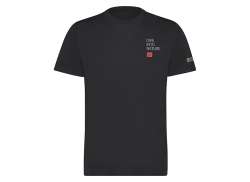 Shimano Sentiero T-Shirt Mg Negro - S