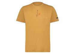 Shimano Sentiero T-Shirt Ss (Kr&oacute;tki Rekaw) Mosterd Geel