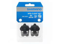 Shimano SH51 Pedalplattor SPD-SL 0° - Svart
