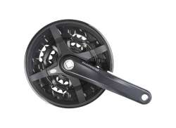 Shimano Sistem Pedalier 44/32/22T 175mm 9V Incl. Protecție Foaie Pedalieră - Negru