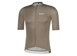 Shimano Stile Tricou Cu M&acirc;necă Lungă Pentru Ciclism Ss Bărbați Bej - XL