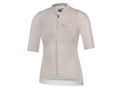 Shimano Stile Tricou Cu M&acirc;necă Lungă Pentru Ciclism Ss Damă Bej - M