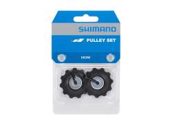 Shimano T6000 Pulley Hjul - Sort