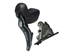 Shimano Tiagra 4775 Set Freno A Disco Anteriore 1000mm FM - Nero