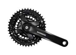 Shimano Tourney Crankset 6/8S 42/34/24T 175mm - Black