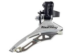 Shimano Tourney Předn&iacute; Měnič 6/7R &Oslash;31.8mm 42T - Stř&iacute;brn&aacute;