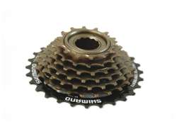 Shimano TZ500 Casetă 14-28T 7V - Negru/Auriu