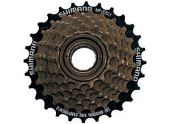 Shimano TZ500 Freewheel 14-28T 7S Alu - Gold/Black