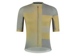 Shimano Veloce Cycling Jersey Men Ss Metallic Yellow - 2XL