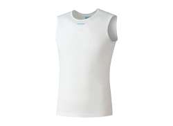 Shimano Vertex Mesh Baselayer Shirt Sleeveless Men White - M
