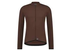 Shimano Vertex Thermal Camisola De Ciclismo Castanho - 2XL